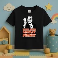 Trump Winner Funny Winner Turkey Dinner Thanksgiving Toddler T-Shirt thumb 3