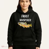 Trout Whisperer Fishing Rainbow Trout Hoodie thumb 5