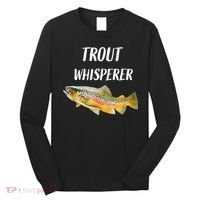 Trout Whisperer Fishing Rainbow Trout Long Sleeve Shirt thumb 0