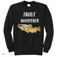Trout Whisperer Fishing Rainbow Trout Sweatshirt thumb 0