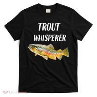 Trout Whisperer Fishing Rainbow Trout T-Shirt thumb 0