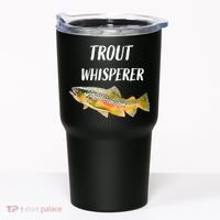Trout Whisperer Fishing Rainbow Trout Tumbler thumb 0