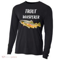 Trout Whisperer Fishing Rainbow Trout Cooling Performance Long Sleeve Crew thumb 0