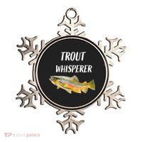 Trout Whisperer Fishing Rainbow Trout Ornament thumb 0