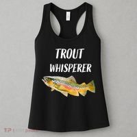 Trout Whisperer Fishing Rainbow Trout Women's Tank Top thumb 3