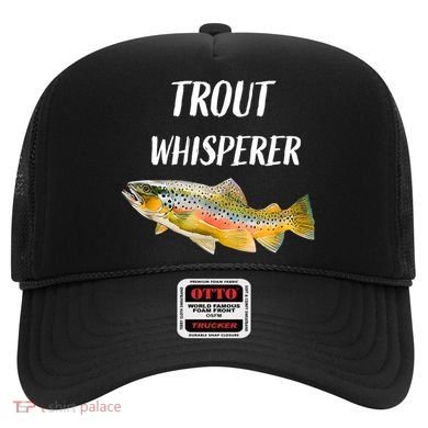 Trout Whisperer Fishing Rainbow Trout Hat