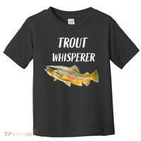 Trout Whisperer Fishing Rainbow Trout Toddler T-Shirt thumb 0