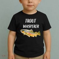 Trout Whisperer Fishing Rainbow Trout Toddler T-Shirt thumb 2
