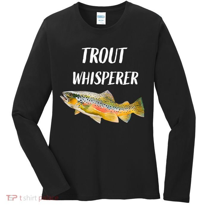 T-shirt Homme The Fish Whisperer Drôle Pêche Lac Temps Graphique Tee Original Gris Fonc Chin Ttg