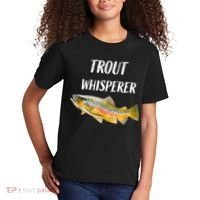 Trout Whisperer Fishing Rainbow Trout Kids T-Shirt thumb 2