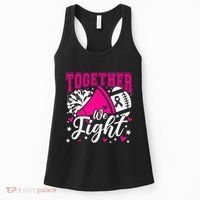 Together We Fight Breast Cancer Awareness Pink Ribbon Wo Women's Tank Top thumb 0