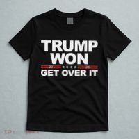 Trump Won Get Over It Trump 2024 Election T-Shirt thumb 5