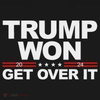 Trump Won Get Over It Trump 2024 Election Women's Hoodie thumb 2