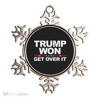 Trump Won Get Over It Trump 2024 Election Ornament thumb 0