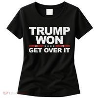 Trump Won Get Over It Trump 2024 Election Women's T-Shirt thumb 0
