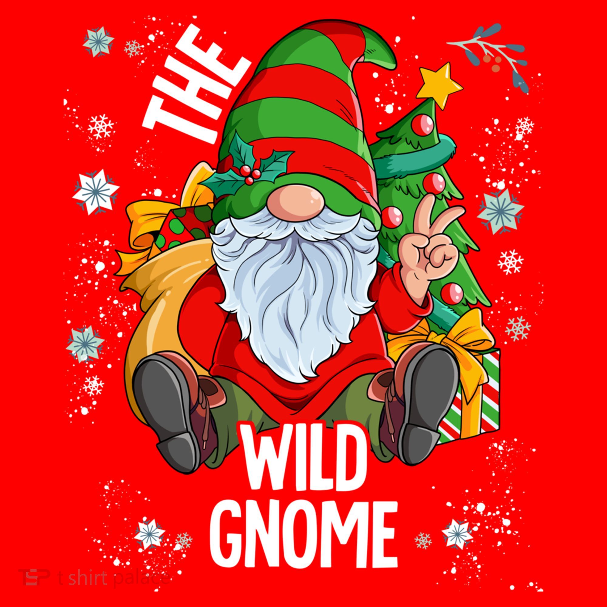 The Wild Gnome Swea Santa Hat