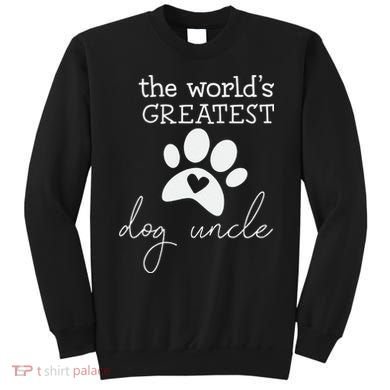 The World's Greatest Dog Uncle Sweatshirt
