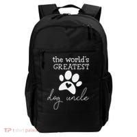 The World's Greatest Dog Uncle Backpack thumb 0