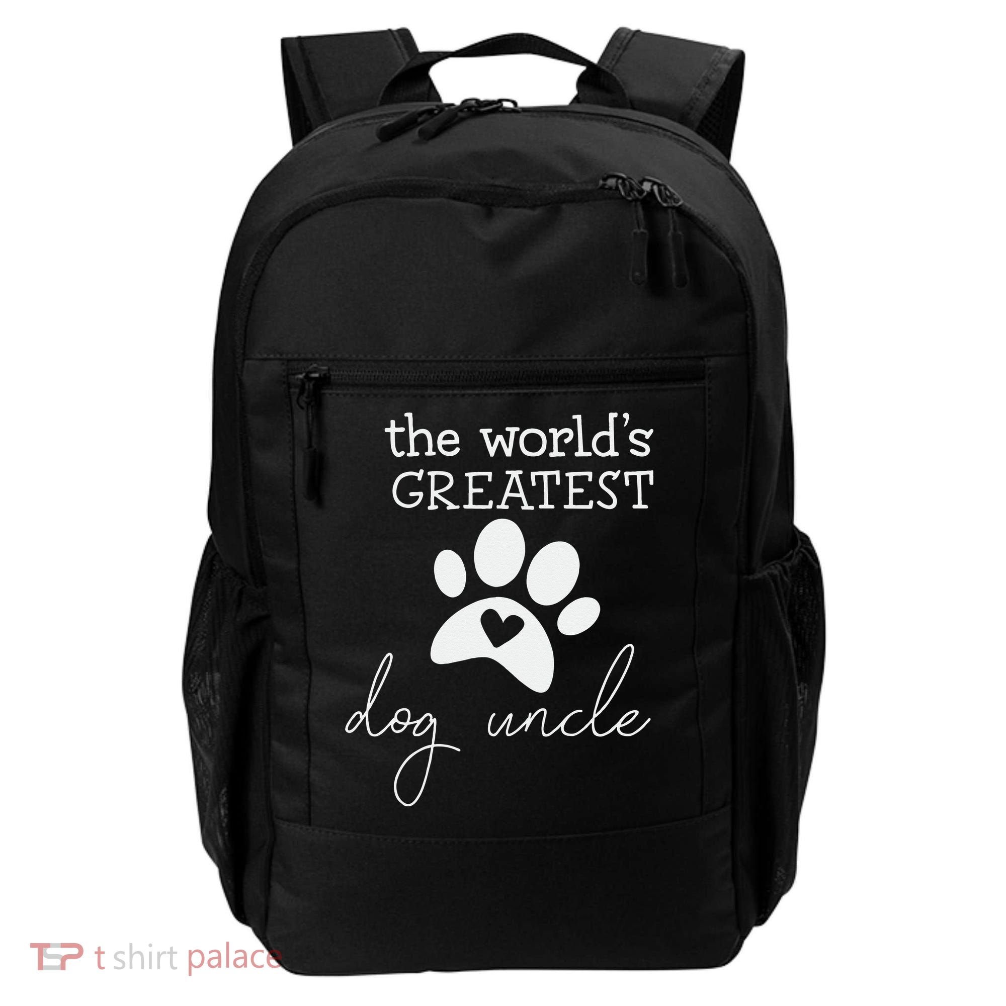 The World's Greatest Dog Uncle Backpack