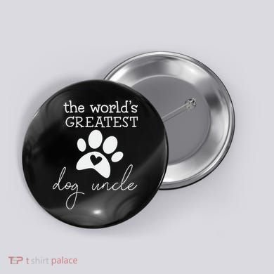 The World's Greatest Dog Uncle Button