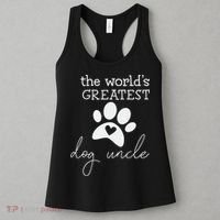 The World's Greatest Dog Uncle Women's Tank Top thumb 3