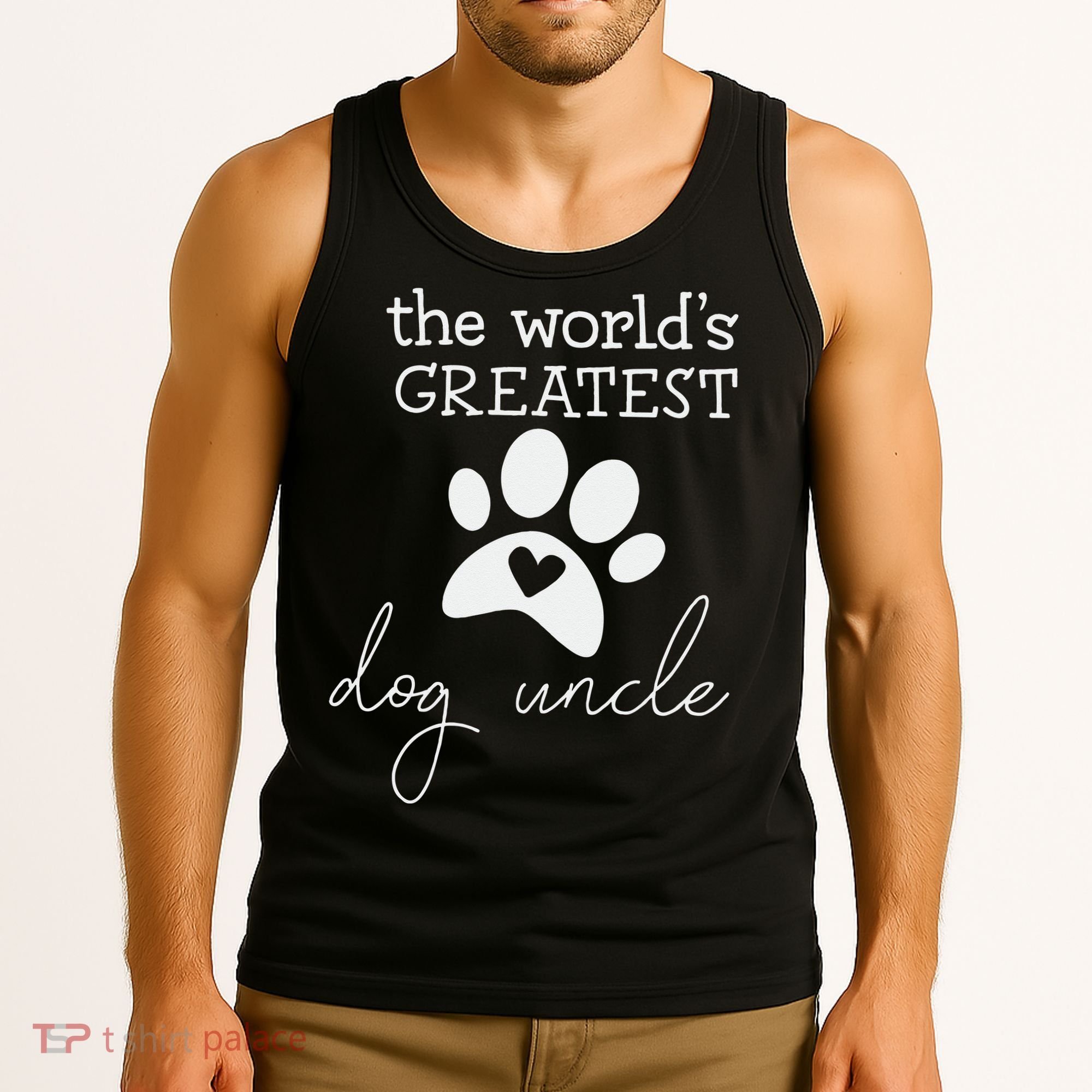 The World's Greatest Dog Uncle Tank Top