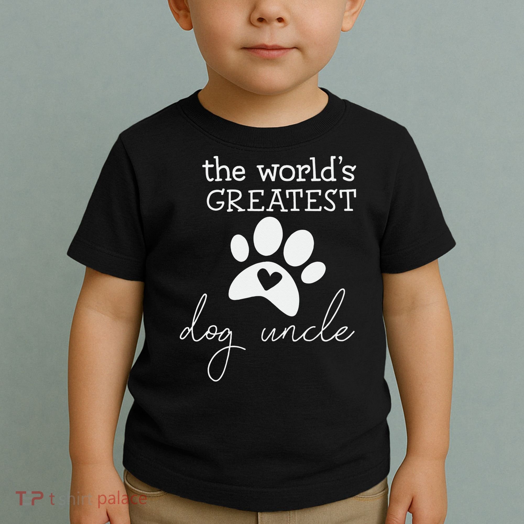 The World's Greatest Dog Uncle Toddler T-Shirt