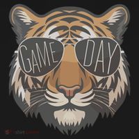 Tigers With Game Day Glasses Game Day Mascot Sweatshirt thumb 3