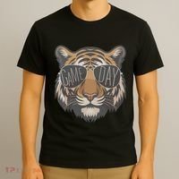 Tigers With Game Day Glasses Game Day Mascot T-Shirt thumb 3