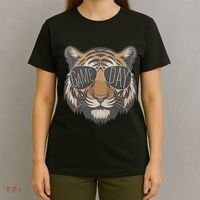Tigers With Game Day Glasses Game Day Mascot T-Shirt thumb 4