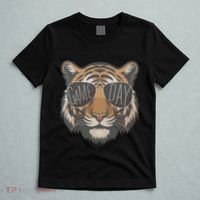 Tigers With Game Day Glasses Game Day Mascot T-Shirt thumb 5