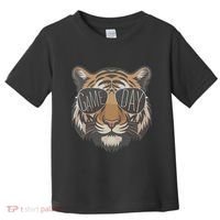 Tigers With Game Day Glasses Game Day Mascot Toddler T-Shirt thumb 0