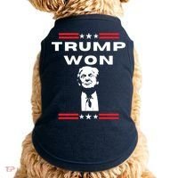 Trump Won, He'll Be Back, Ready To Beat Them A 3rd Time Doggie Tank thumb 0