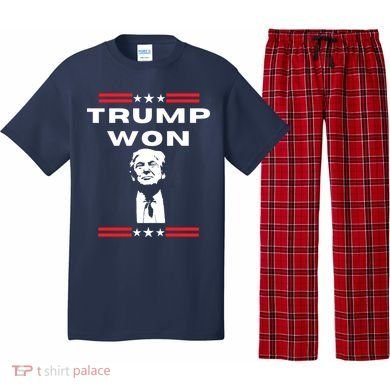 Trump Won, He'll Be Back, Ready To Beat Them A 3rd Time Pajama Set
