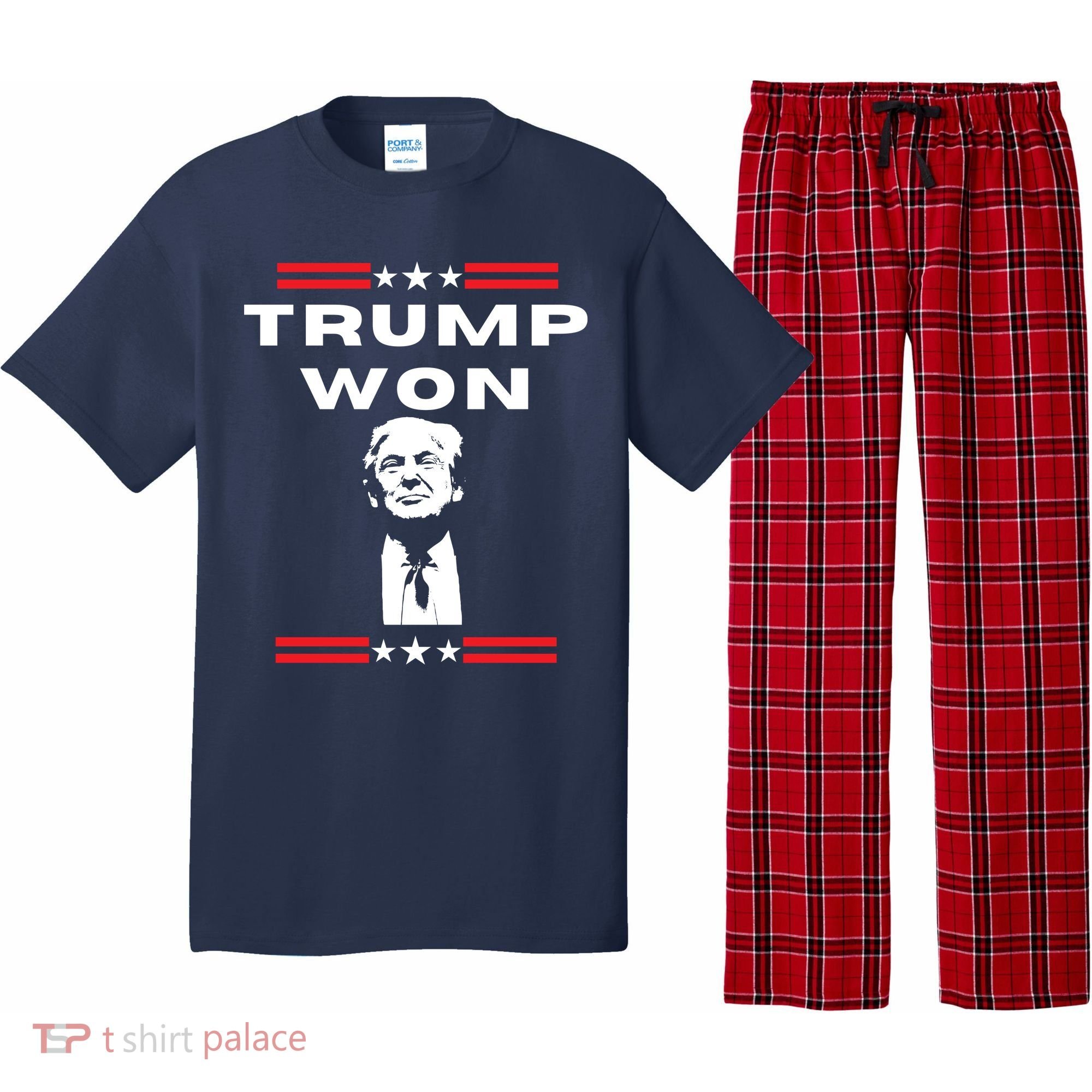 Trump Won, He'll Be Back, Ready To Beat Them A 3rd Time Pajama Set