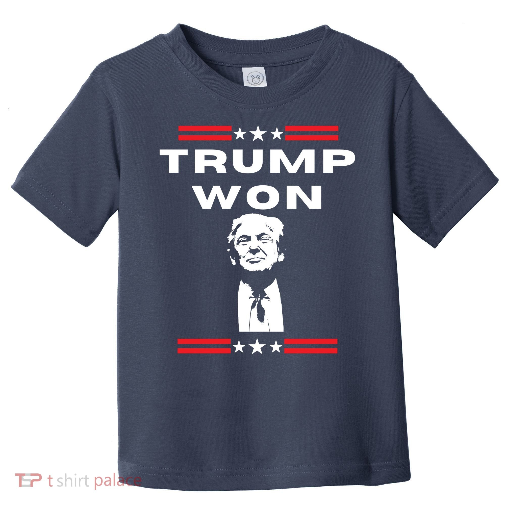 Trump Won, He'll Be Back, Ready To Beat Them A 3rd Time Toddler T-Shirt