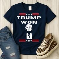 Trump Won, He'll Be Back, Ready To Beat Them A 3rd Time Women's T-Shirt thumb 3