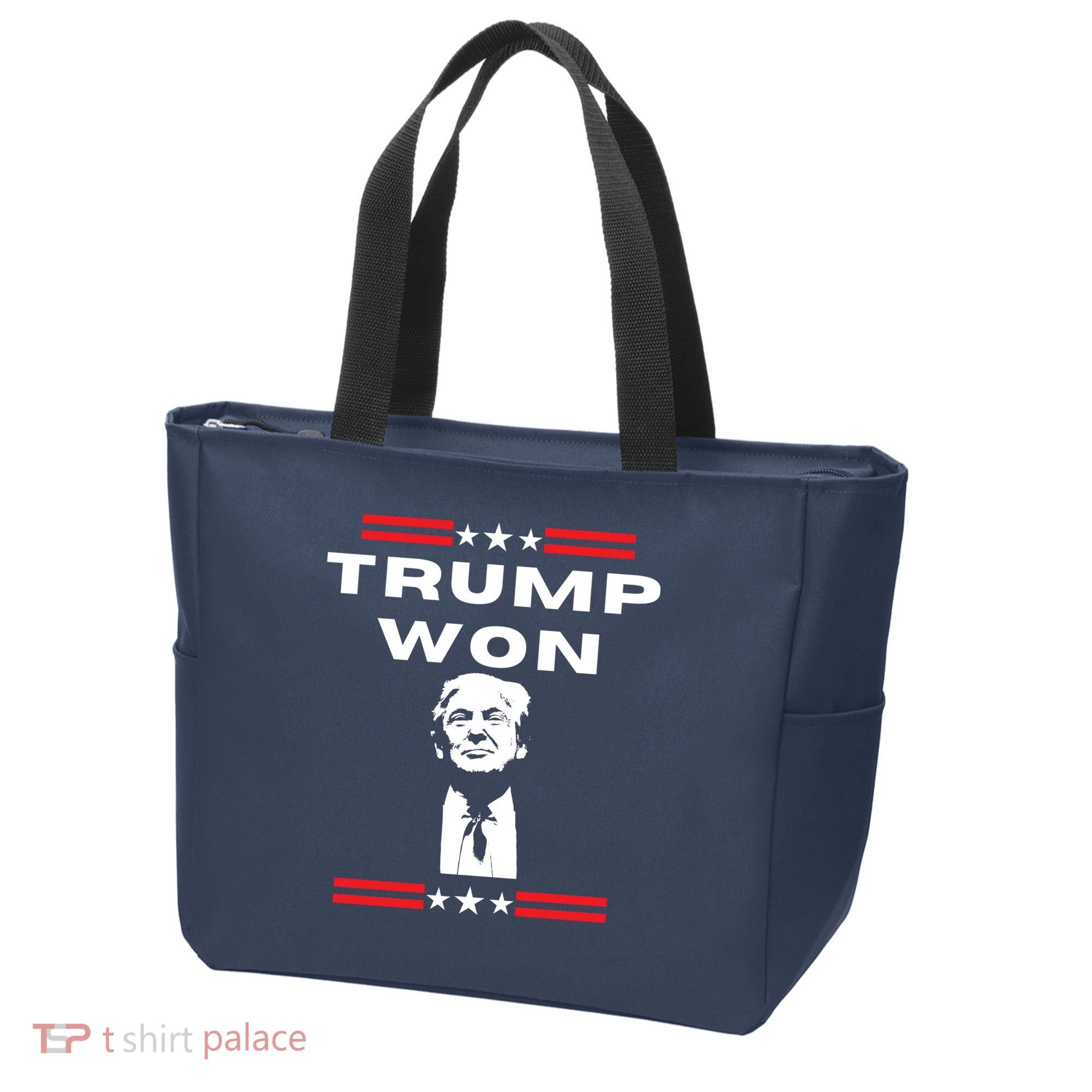 Trump Won, He'll Be Back, Ready To Beat Them A 3rd Time Tote Bag
