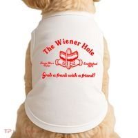 The Wiener Hole Grab A Frank With A Friend Doggie Tank thumb 0