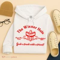 The Wiener Hole Grab A Frank With A Friend Hoodie thumb 4