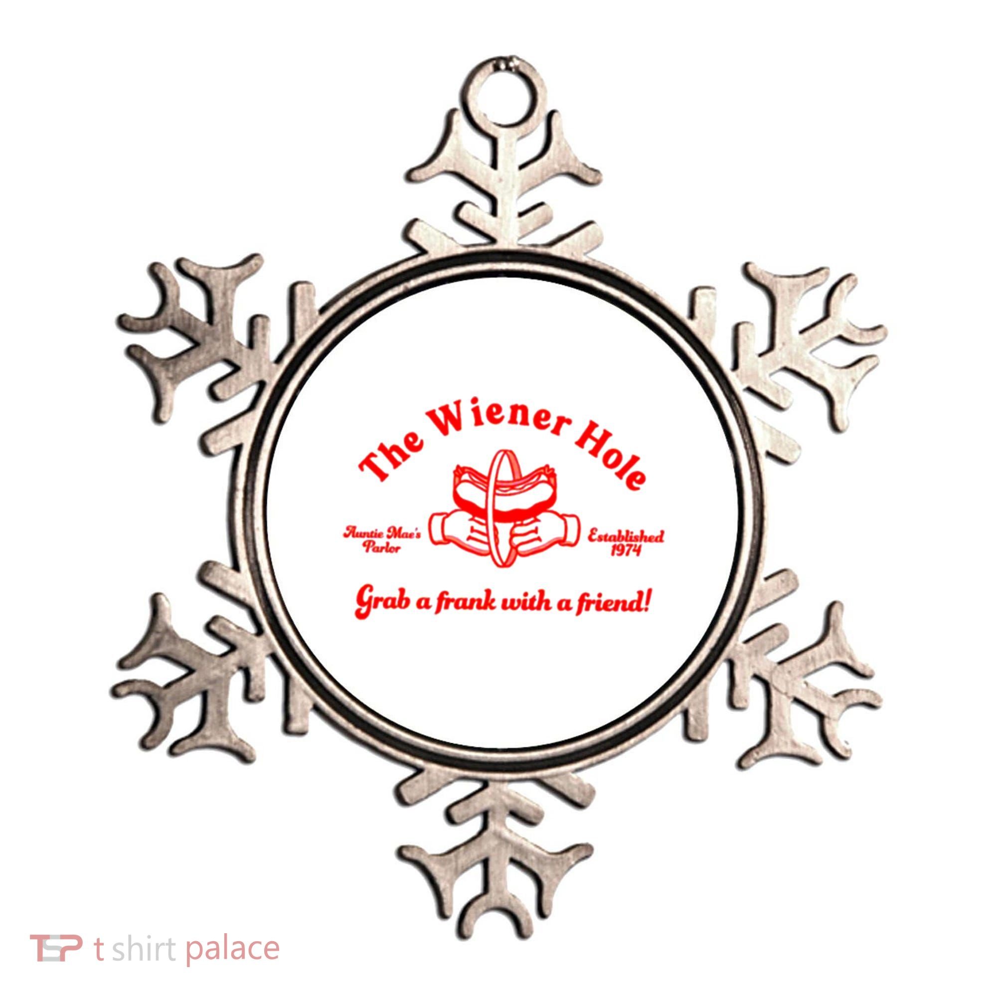 The Wiener Hole Grab A Frank With A Friend Ornament