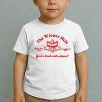 The Wiener Hole Grab A Frank With A Friend Toddler T-Shirt thumb 2