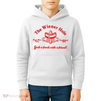 The Wiener Hole Grab A Frank With A Friend Kids Hoodie thumb 4