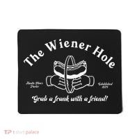 The Wiener Hole Grab A Frank With A Friend Mousepad thumb 0