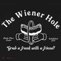 The Wiener Hole Grab A Frank With A Friend Mousepad thumb 1