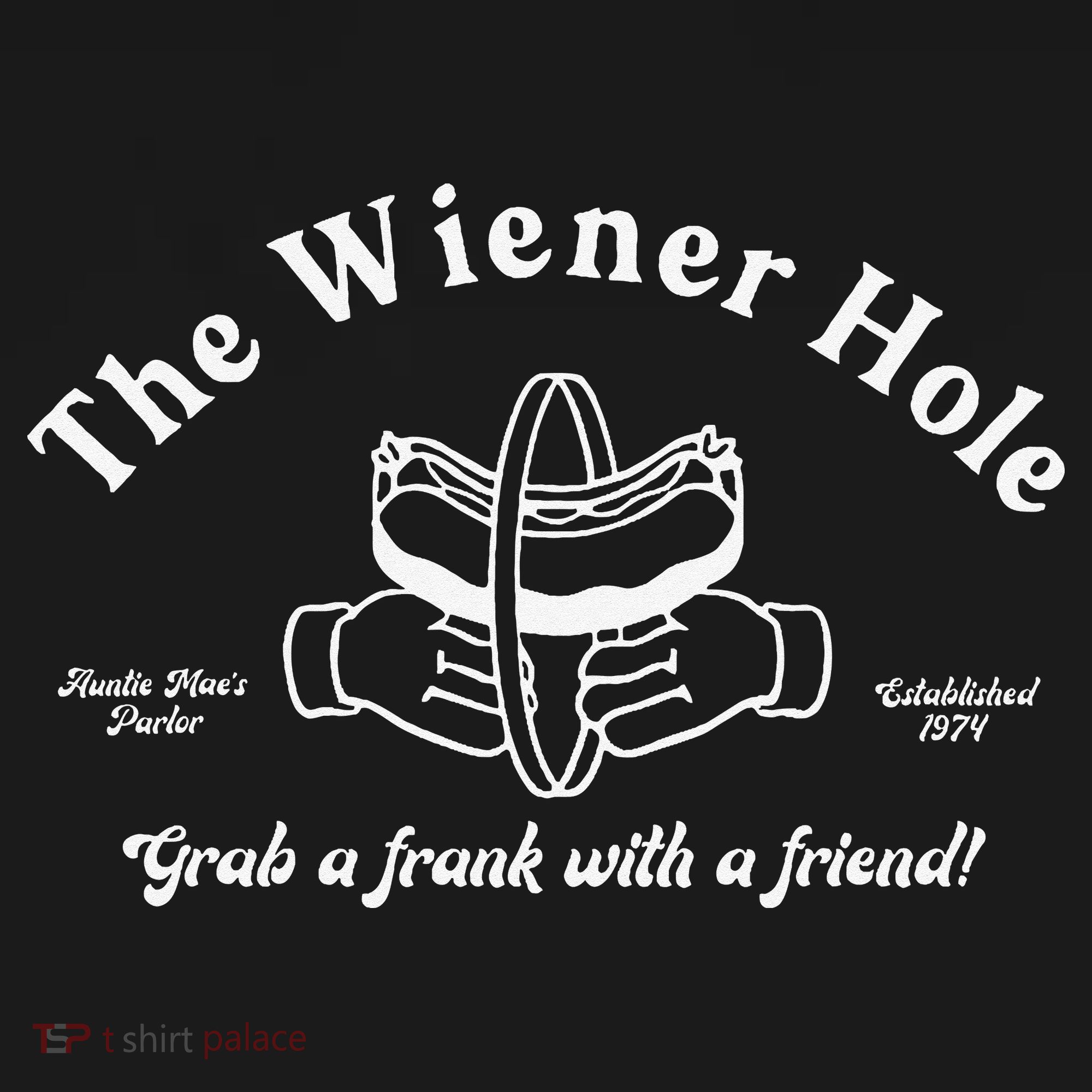 The Wiener Hole Grab A Frank With A Friend Mousepad
