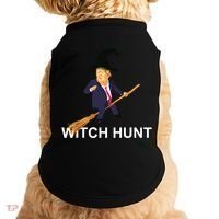 Trump Witch Hunt Funny Halloween Costume Doggie Tank thumb 0