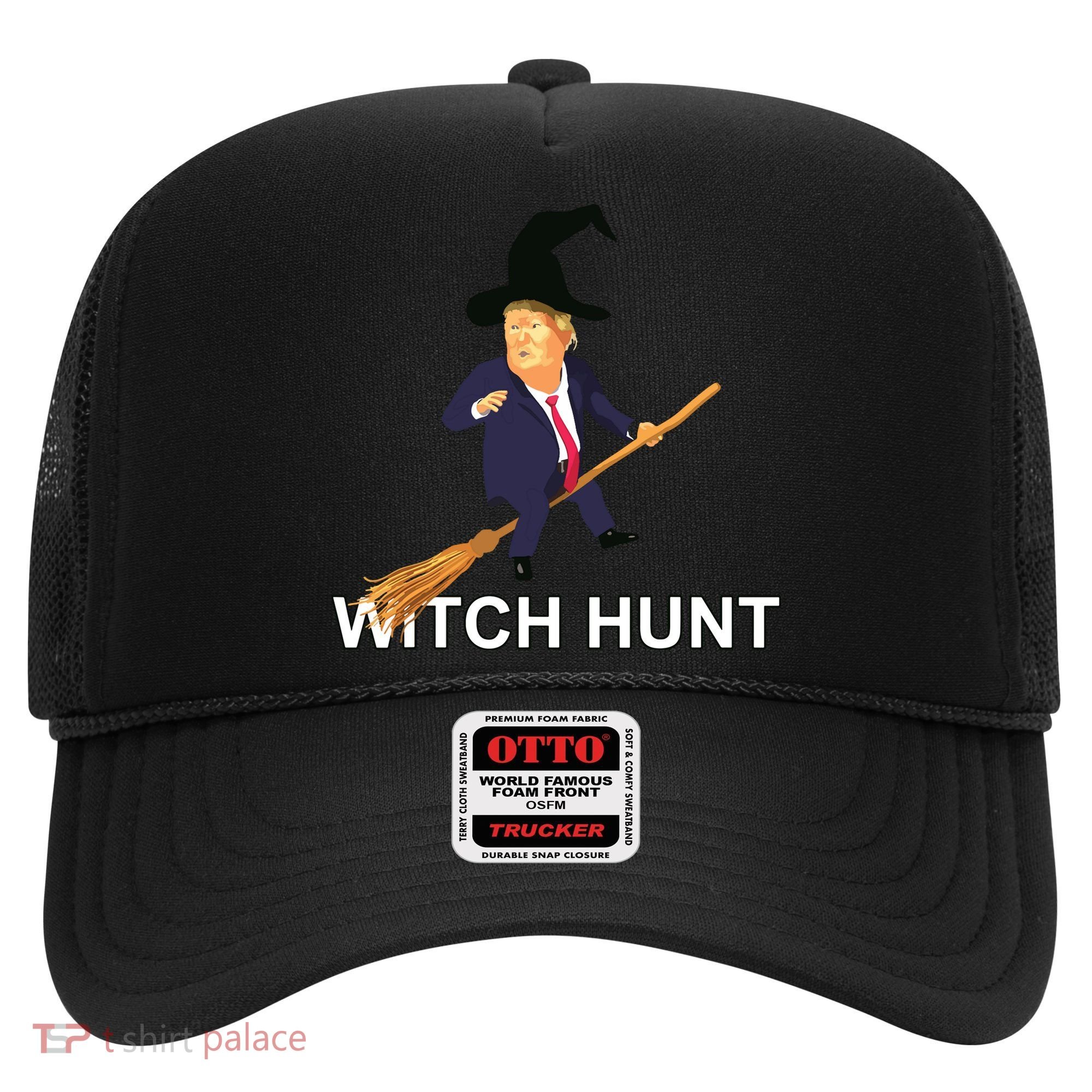 Trump Witch Hunt Funny Halloween Costume Hat