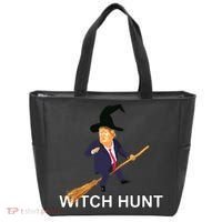 Trump Witch Hunt Funny Halloween Costume Tote Bag thumb 0