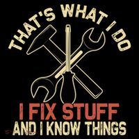 That's What I Do I Fix Stuff And I Know Things Gift Skull Cute Gift Coffee Mug thumb 5